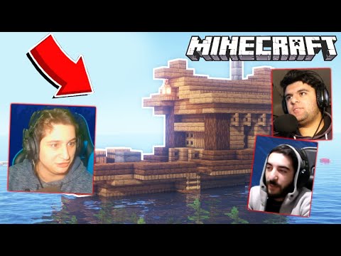 ჩაძირული გემი ვიპოვეთ Minecraft ოკეანეში Part 2